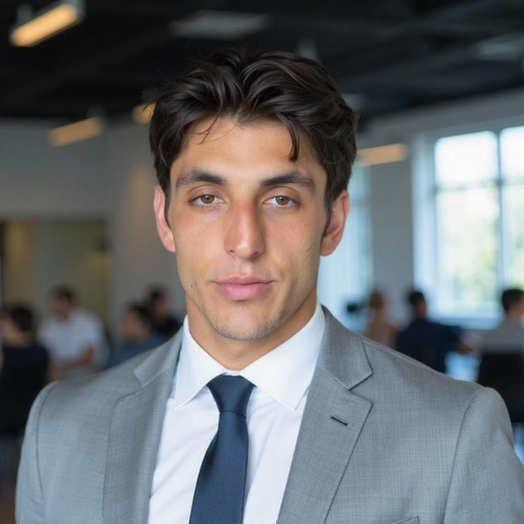 Jacob Nichols, residential real estate agent in Roanoke, Virginia, professional headshot